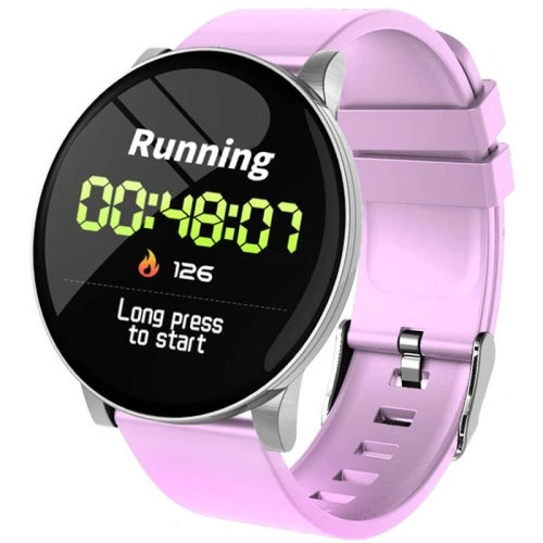Reloj inteligente con fecha de salud y registro de cuerpo delgado y ligero W8