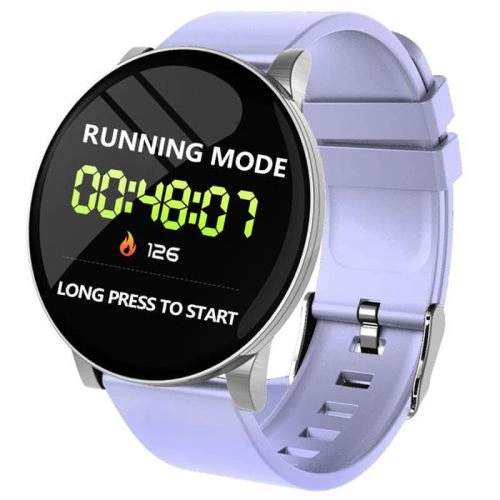 Reloj inteligente con fecha de salud y registro de cuerpo delgado y ligero W8