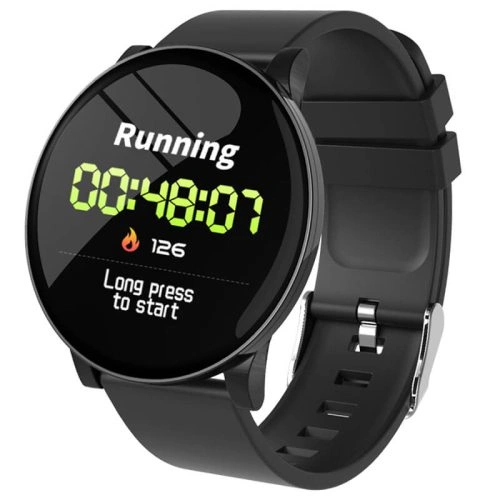 Reloj inteligente con fecha de salud y registro de cuerpo delgado y ligero W8