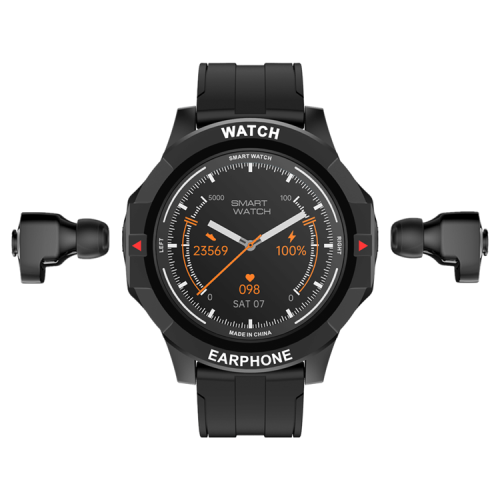 N15 MP3 Playback Smartwatch With Wireless Earbuds
