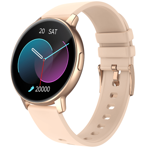 S35P Multilingual Support Large Round Dial Smart Watch