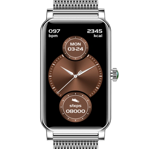 Reloj inteligente de pulsera con diseño de moda para mujer ZX19