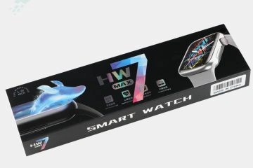 تفاصيل منتج الساعة الذكية HW7 Max