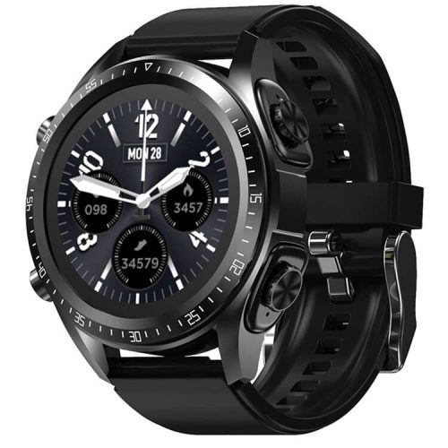 JM03 2 In 1 Earphone Bluetooth Call Sport Heart Rate Smart Watch