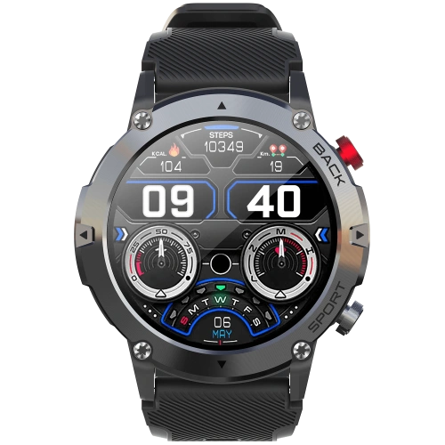 C21 Newest Mobile Calling Phone Round Screen Fitness Smart Watch OEM ODM