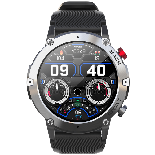 C21 Newest Mobile Calling Phone Round Screen Fitness Smart Watch OEM ODM