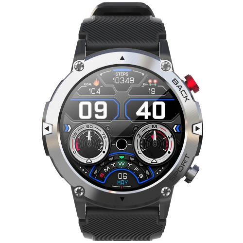 C21 Newest Mobile Calling Phone Round Screen Fitness Smart Watch OEM ODM