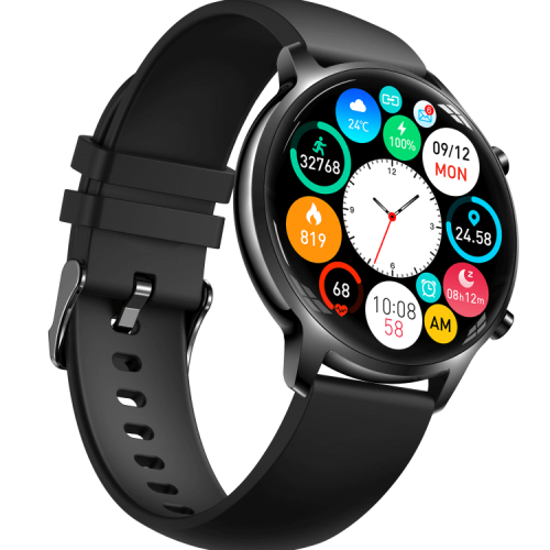 T18 OEM Heart Rate Monitor Tracker Steel Wrist Watches