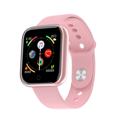 Y68 D20 Ucuz Fiyat Smartwatch 1.44 İnç Renk Bandı reloj inteligente relogio Akıllı Saat