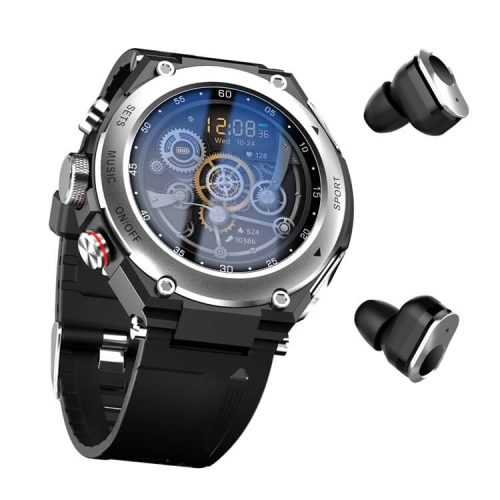 T92 Smart Watch with Earbuds Bluetooth Headset Smartwatch with Speaker Tracker Music Heart Rate Monitor Sports Watch