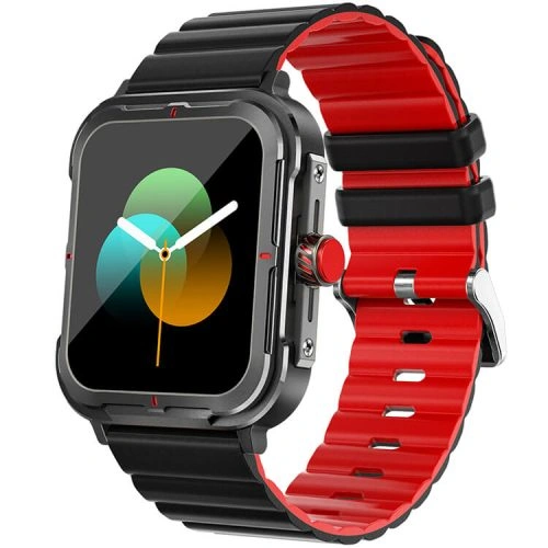 D09 Solid Design Powerful Strength 1.9 Inch HD Screen Call Music Real Blood Oxygen Encoder 128M Large Memory NFC Smart Watch