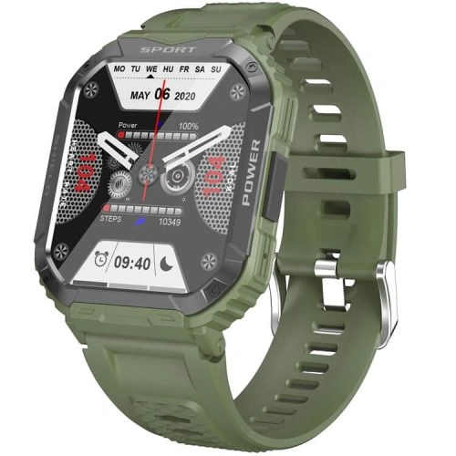 V50 Pantalla de alta definición de 1,83 pulgadas Deporte Tres defensas 330 mAh Batería grande Reloj inteligente de larga espera