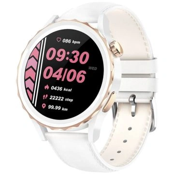 LC304 Women IP68 Waterproof AI Voice Assistant Android Phone Round Screen Smart Watch