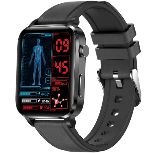 F100 Laser Fisioterapia Monitoraggio della glicemia Smartwatch Android Smart Watch