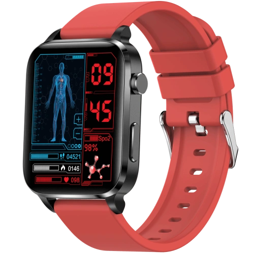 F100 Laser Fisioterapia Monitoraggio della glicemia Smartwatch Android Smart Watch