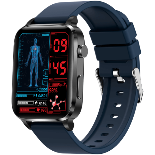 F100 Laser physiothérapie surveillance de la glycémie Smartwatch Android montre intelligente