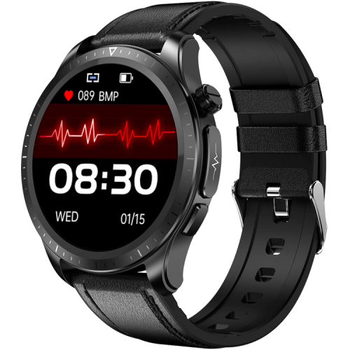 E420 EKG AFE monitorozás 1,39 hüvelykes IPS HD, nagy képernyős okosóra