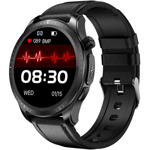 E420 Monitorowanie EKG AFE 1,39-calowy inteligentny zegarek IPS HD z dużym ekranem
