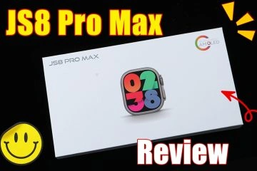 JS8 Pro Max A Smart Watch With An AMOLED Display.