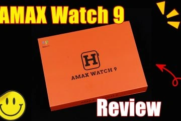 Amax Watch 9 - Would you want to own a super-large screen smartwatch?