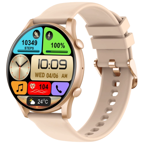 L52 Pro 1.43 Inch AMOLED SmartWatch Health Monitoring Breath Training IP68 Waterproof