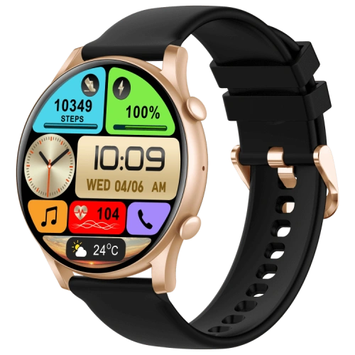 L52 Pro 1.43 Inch AMOLED SmartWatch Health Monitoring Breath Training IP68 Waterproof