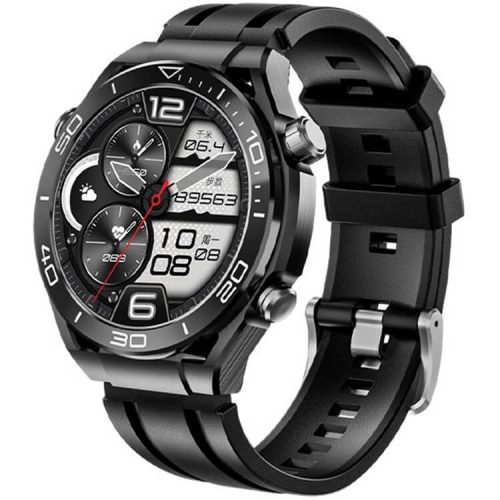 GS Ultimate Smarwatch Kontrol Akses NFC Pembayaran Offline Panggilan Suara
