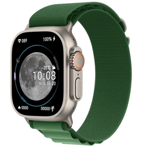 JS9 Ultra Max AMOLED Smart Watch Compass Pattern NFC Access Control Health Measurement