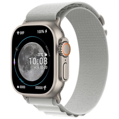 JS9 Ultra Max AMOLED Smart Watch Compass Pattern NFC Access Control Health Measurement