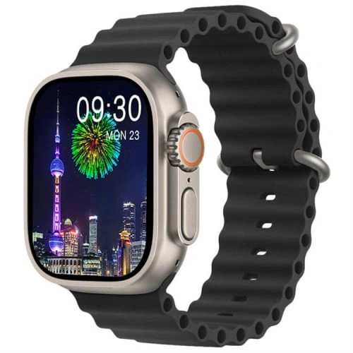 JS9 Ultra Max AMOLED Smart Watch Compass Pattern NFC Access Control Health Measurement