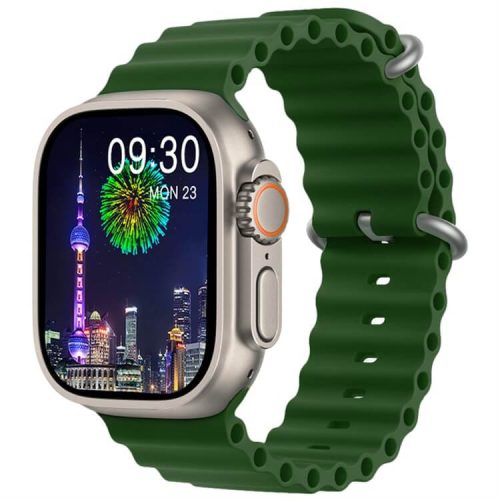 JS9 Ultra Max AMOLED Smart Watch Compass Pattern NFC Access Control Health Measurement