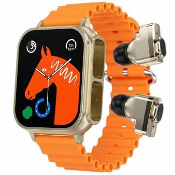 N22 Smart Watch ENC Noise Cancelling TWS Earphones NFC Function IP67 Waterproof
