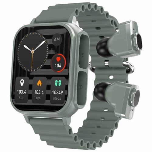 N22 Smart Watch ENC Noise Cancelling TWS Earphones NFC Function IP67 Waterproof
