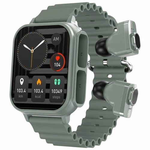 N22 Smart Watch ENC Noise Cancelling TWS Earphones NFC Function IP67 Waterproof