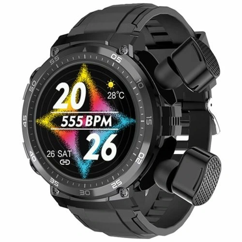M68 TWS Sports Watch Health Measurement Remote Control Photography IP67 Waterproof