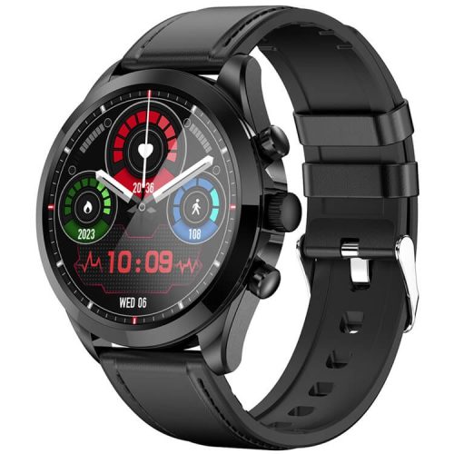 ET440 Smart Watch ECG Test Blood Glucose Monitoring Met Function IP67 Waterproof