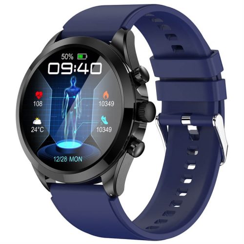 ET440 Smart Watch ECG Test Blood Glucose Monitoring Met Function IP67 Waterproof