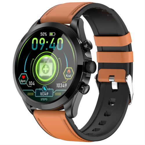 ET440 Smart Watch ECG Test Blood Glucose Monitoring Met Function IP67 Waterproof