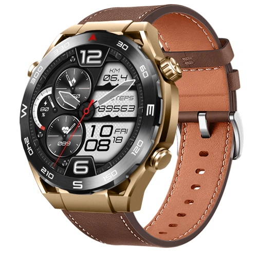 HK5 Hero AMOLED Smartwatch Compass Pattern Alipay Payment NFC Access Control