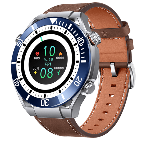 HK5 Hero AMOLED Smartwatch Compass Pattern Alipay Payment NFC Access Control