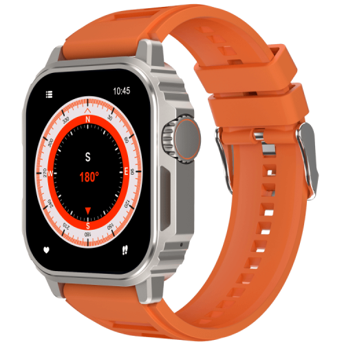 VL20 Outdoor Recreation Rugged Smart Watch NFC Access Control Real Time Compass IP68 Waterproof