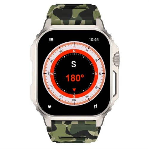 VL20 Outdoor Recreation Rugged Smart Watch NFC Access Control Real Time Compass IP68 Waterproof