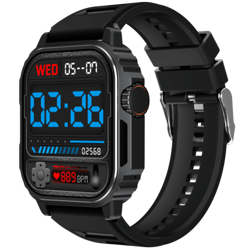 VL20 Outdoor Recreation Rugged Smart Watch NFC Access Control Real Time Compass IP68 Waterproof