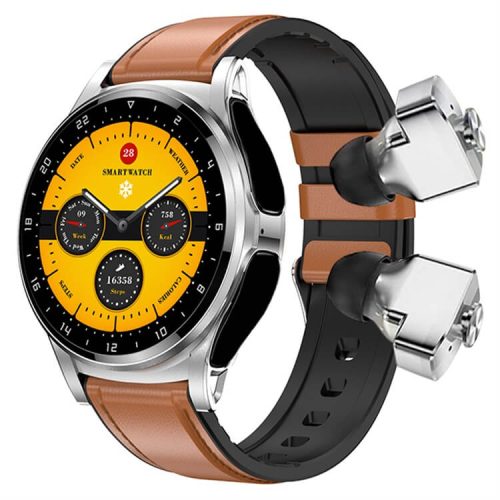 Słuchawki GT66 TWS Smartwatch 2 w 1 Kontrola dostępu NFC Całość z metalu CNC Stal