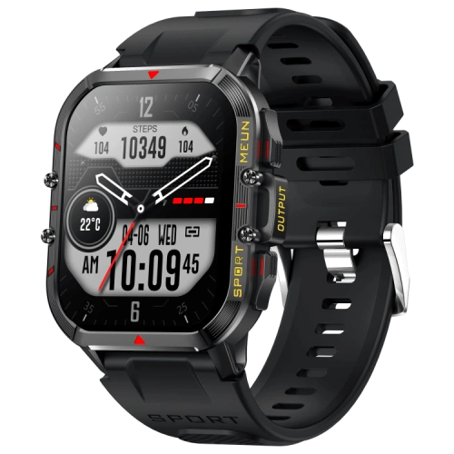 T21 Outdoor Smartwatch SOS Emergency Call 280 mAh Battery Capacity Real Time Health Monitoring