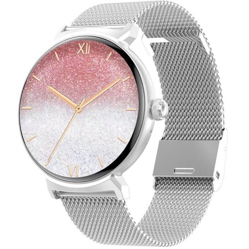 DT4 New AMOLED Screen Women Smartwatch Real Time Heart Rate Menstrual cycle reminder IP68 Waterproof