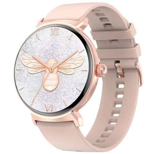 DT4 New AMOLED Screen Women Smartwatch Real Time Heart Rate Menstrual cycle reminder IP68 Waterproof