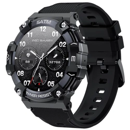 PG666 Outdoor Smartwatch Waterproof Dustproof Fallproof 340mAh Large Battery Massive Dial