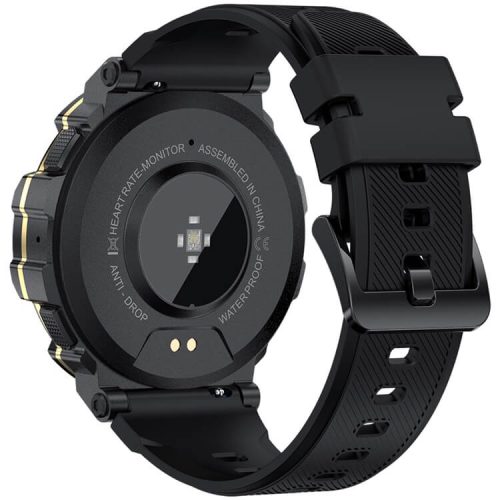 PG666 Reloj inteligente para exteriores resistente al agua, a prueba de polvo, a prueba de caídas, batería grande de 340mAh, esfera masiva