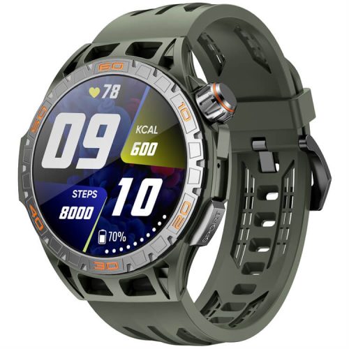 Oxígeno real de la sangre del solo modo dual del chip 400mAh de la capacidad al aire libre de LA102 AMOLED Smartwatch de la sangre